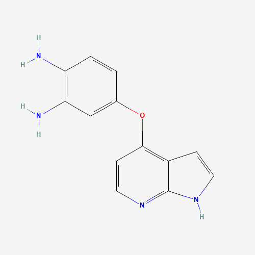 4-(1H-pyrrolo[2,3-b]pyridin-4-yloxy)benzene-1,2-diamine (CAS: 769961-36-6) - Related Chemical Product
