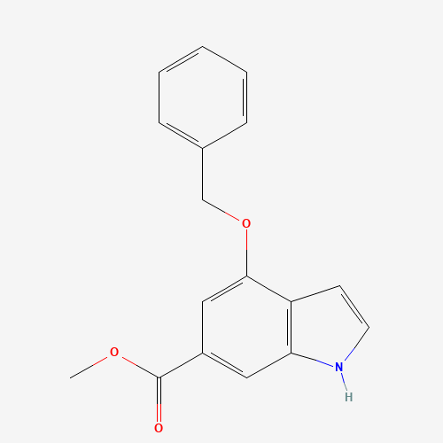 methyl 4-phenylmethoxy-1H-indole-6-carboxylate (CAS: 61545-36-6) - Related Chemical Product