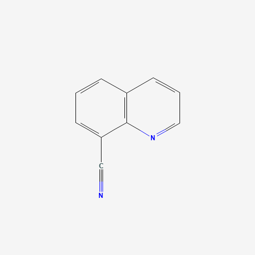 quinoline-8-carbonitrile (CAS: 35509-27-4) - Chemical Structure and Molecular Formula 