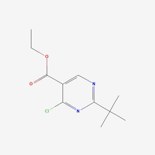 ethyl 2-tert-butyl-4-chloropyrimidine-5-carboxylate (CAS: 1011464-42-8) - Related Chemical Product