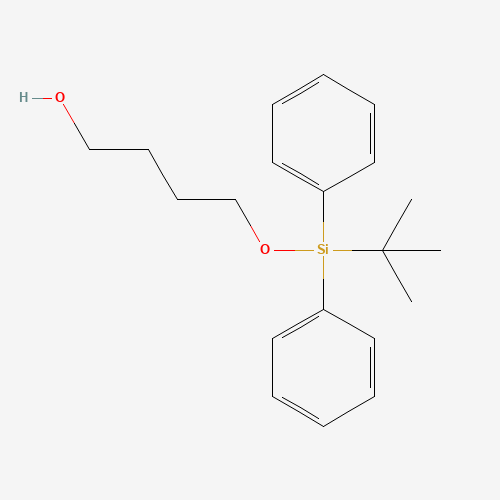 4-[tert-butyl(diphenyl)silyl]oxybutan-1-ol (CAS: 130372-07-5) - Related Chemical Product