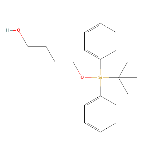 4-[tert-butyl(diphenyl)silyl]oxybutan-1-ol (CAS: 130372-07-5) - Related Chemical Product