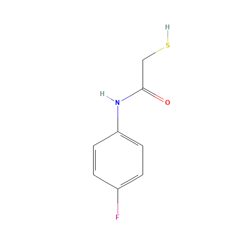 N-(4-fluorophenyl)-2-sulfanylacetamide (CAS: 70453-50-8) - Related Chemical Product