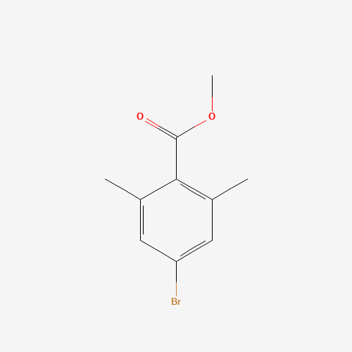 methyl 4-bromo-2,6-dimethylbenzoate (CAS: 90841-46-6) - Chemical Structure and Molecular Formula 