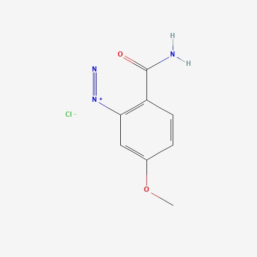 2-carbamoyl-5-methoxybenzenediazonium;chloride (CAS: 86780-25-8) - Related Chemical Product