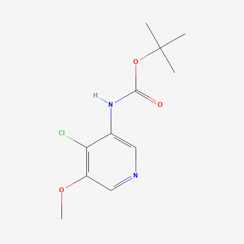 tert-butyl N-(4-chloro-5-methoxypyridin-3-yl)carbamate (CAS: 1045858-17-0) - Related Chemical Product