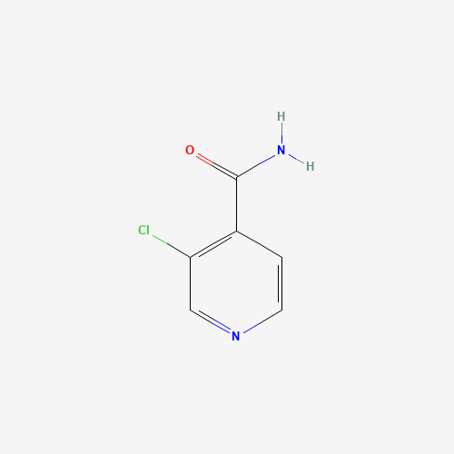 3-chloropyridine-4-carboxamide (CAS: 100859-32-3) - Chemical Structure and Molecular Formula 