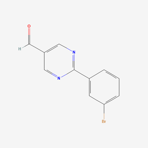 2-(3-bromophenyl)pyrimidine-5-carbaldehyde (CAS: 1086393-72-7) - Related Chemical Product