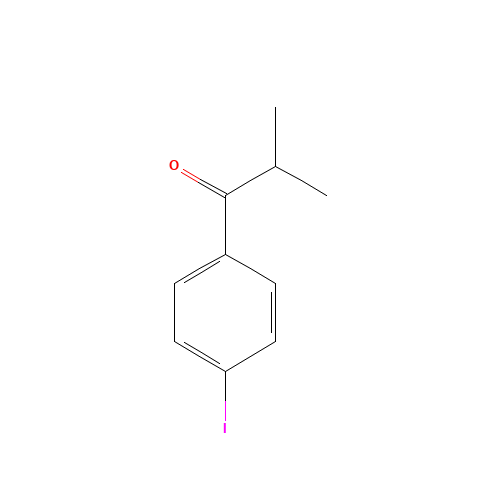 1-(4-iodophenyl)-2-methylpropan-1-one (CAS: 99059-63-9) - Related Chemical Product