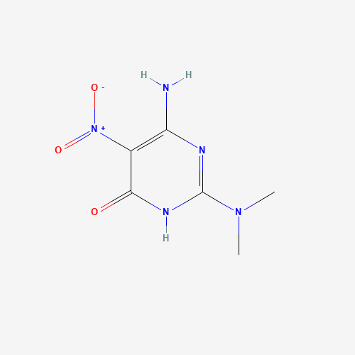 6-amino-2-(dimethylamino)-5-nitro-1H-pyrimidin-4-one (CAS: 880-89-7) - Related Chemical Product