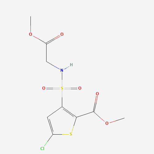 methyl 5-chloro-3-[(2-methoxy-2-oxoethyl)sulfamoyl]thiophene-2-carboxylate (CAS: 906522-87-0) - Related Chemical Product