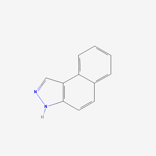 3H-benzo[e]indazole (CAS: 232-89-3) - Chemical Structure and Molecular Formula 