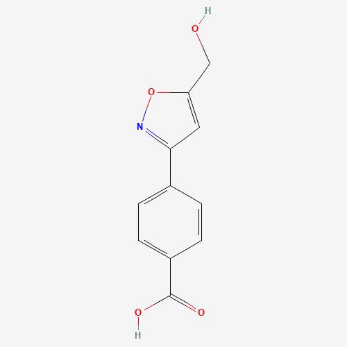 4-[5-(hydroxymethyl)-1,2-oxazol-3-yl]benzoic acid (CAS: 835594-13-3) - Related Chemical Product