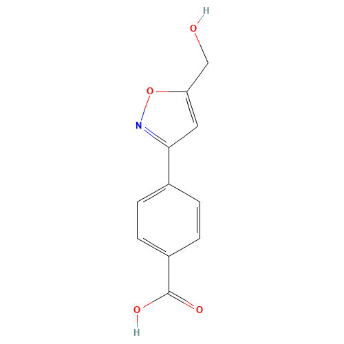 4-[5-(hydroxymethyl)-1,2-oxazol-3-yl]benzoic acid (CAS: 835594-13-3) - Related Chemical Product