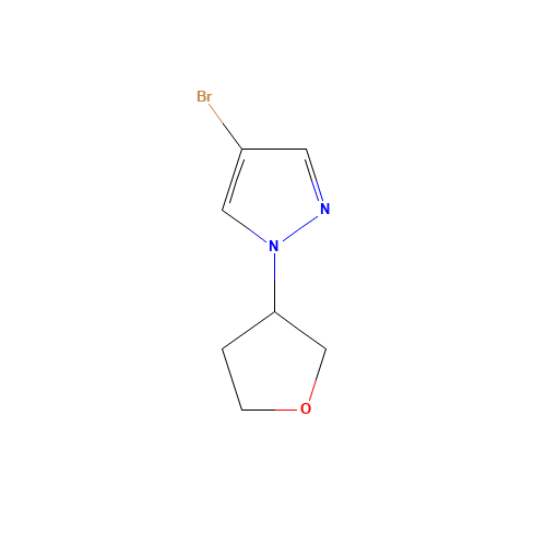 4-bromo-1-(oxolan-3-yl)pyrazole (CAS: 1040377-07-8) - Related Chemical Product