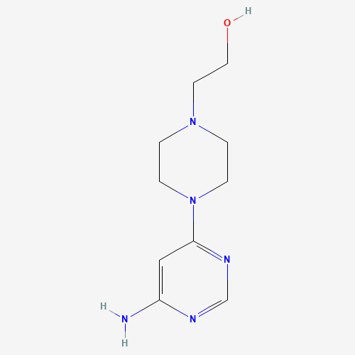 2-[4-(6-aminopyrimidin-4-yl)piperazin-1-yl]ethanol (CAS: 1392236-38-2) - Related Chemical Product