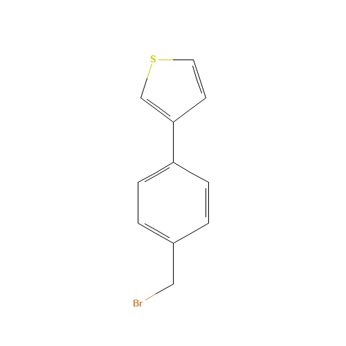 3-[4-(bromomethyl)phenyl]thiophene (CAS: 108912-09-0) - Related Chemical Product