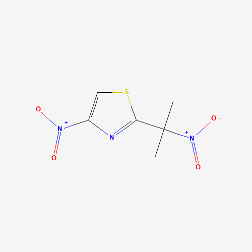 4-nitro-2-(2-nitropropan-2-yl)-1,3-thiazole (CAS: 533886-25-8) - Related Chemical Product