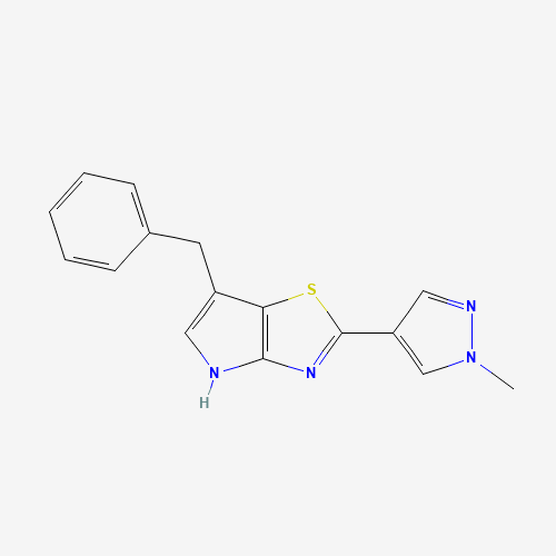 6-benzyl-2-(1-methylpyrazol-4-yl)-4H-pyrrolo[2,3-d][1,3]thiazole (CAS: 1312363-57-7) - Related Chemical Product
