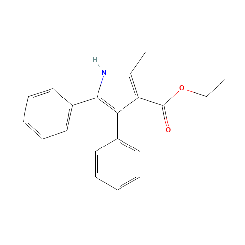 ethyl 2-methyl-4,5-diphenyl-1H-pyrrole-3-carboxylate (CAS: 3274-64-4) - Related Chemical Product