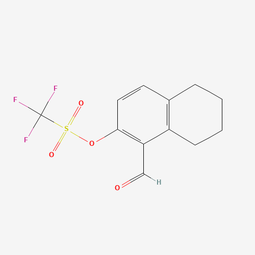 (1-formyl-5,6,7,8-tetrahydronaphthalen-2-yl) trifluoromethanesulfonate (CAS: 944317-93-5) - Related Chemical Product