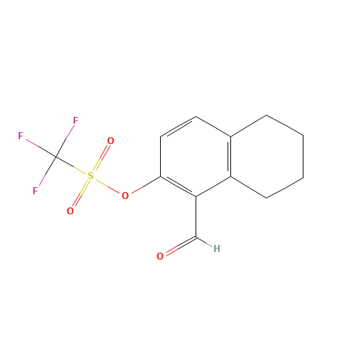 (1-formyl-5,6,7,8-tetrahydronaphthalen-2-yl) trifluoromethanesulfonate (CAS: 944317-93-5) - Related Chemical Product