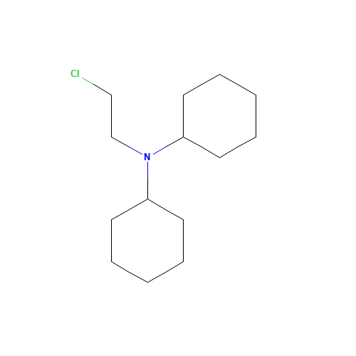 N-(2-chloroethyl)-N-cyclohexylcyclohexanamine (CAS: 75308-28-0) - Related Chemical Product