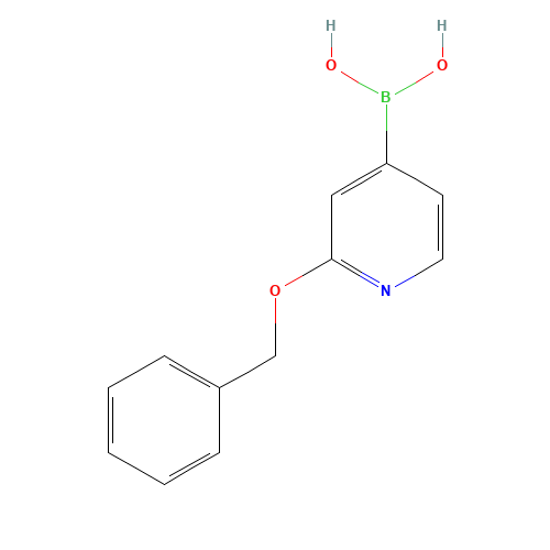 (2-phenylmethoxypyridin-4-yl)boronic acid (CAS: 1256355-62-0) - Related Chemical Product