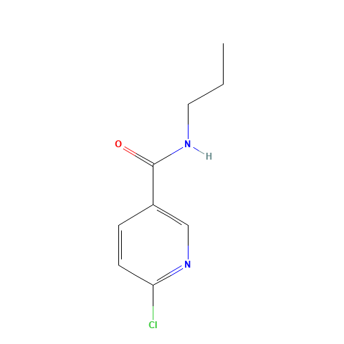 6-chloro-N-propylpyridine-3-carboxamide (CAS: 54864-85-6) - Related Chemical Product