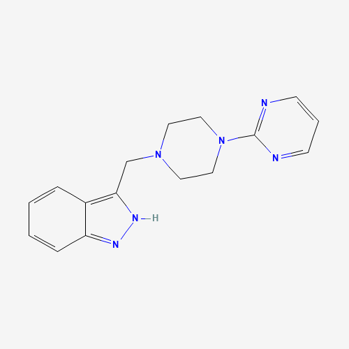 3-[(4-pyrimidin-2-ylpiperazin-1-yl)methyl]-2H-indazole (CAS: 160008-55-9) - Related Chemical Product