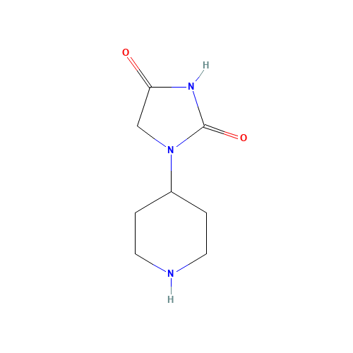 1-piperidin-4-ylimidazolidine-2,4-dione (CAS: 862280-59-9) - Related Chemical Product