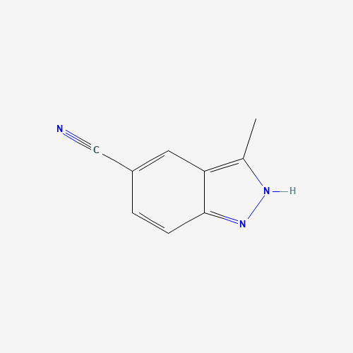 3-methyl-2H-indazole-5-carbonitrile (CAS: 267875-55-8) - Related Chemical Product