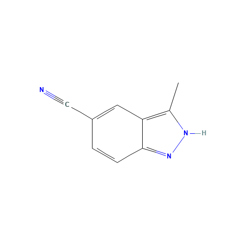 3-methyl-2H-indazole-5-carbonitrile (CAS: 267875-55-8) - Related Chemical Product