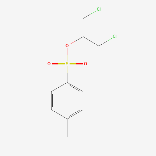 1,3-dichloropropan-2-yl 4-methylbenzenesulfonate (CAS: 16670-52-3) - Chemical Structure and Molecular Formula 