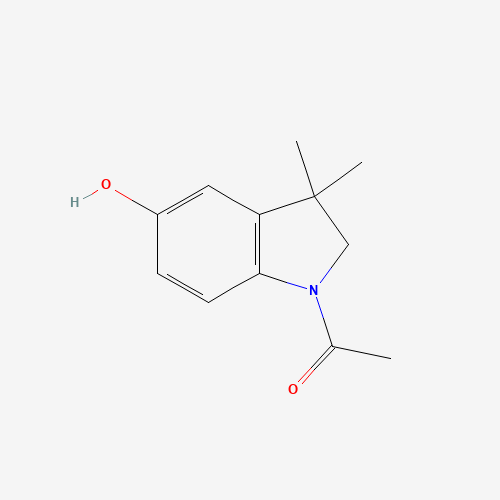 1-(5-hydroxy-3,3-dimethyl-2H-indol-1-yl)ethanone (CAS: 87234-70-6) - Related Chemical Product
