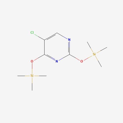 (5-chloro-2-trimethylsilyloxypyrimidin-4-yl)oxy-trimethylsilane (CAS: 58990-53-7) - Related Chemical Product