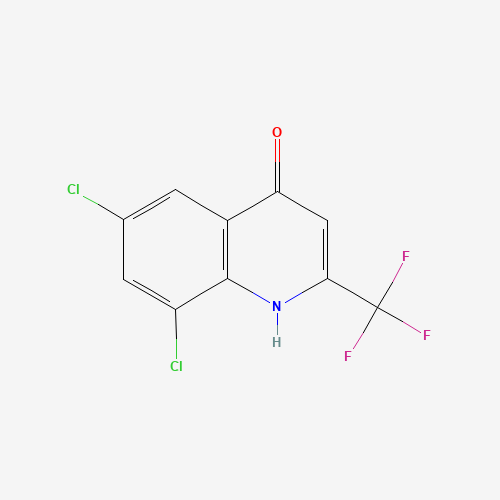 6,8-dichloro-2-(trifluoromethyl)-1H-quinolin-4-one (CAS: 18706-23-5) - Related Chemical Product