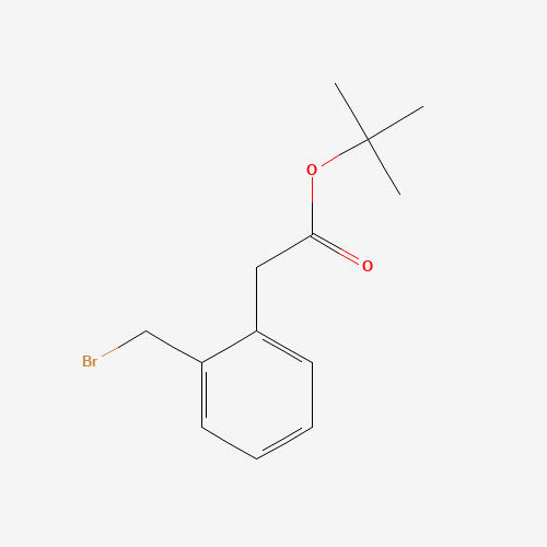 tert-butyl 2-[2-(bromomethyl)phenyl]acetate (CAS: 439118-41-9) - Related Chemical Product