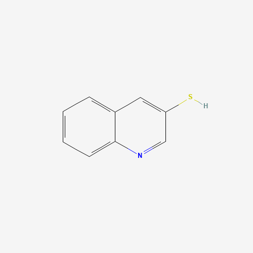 quinoline-3-thiol (CAS: 76076-35-2) - Chemical Structure and Molecular Formula 