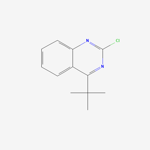4-tert-butyl-2-chloroquinazoline (CAS: 1092837-92-7) - Chemical Structure and Molecular Formula 