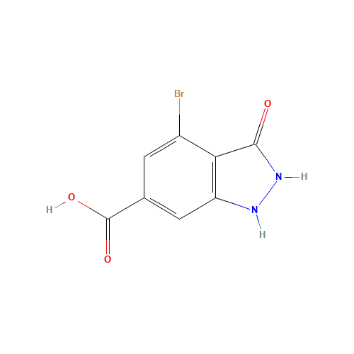 4-bromo-3-oxo-1,2-dihydroindazole-6-carboxylic acid (CAS: 885520-30-9) - Related Chemical Product