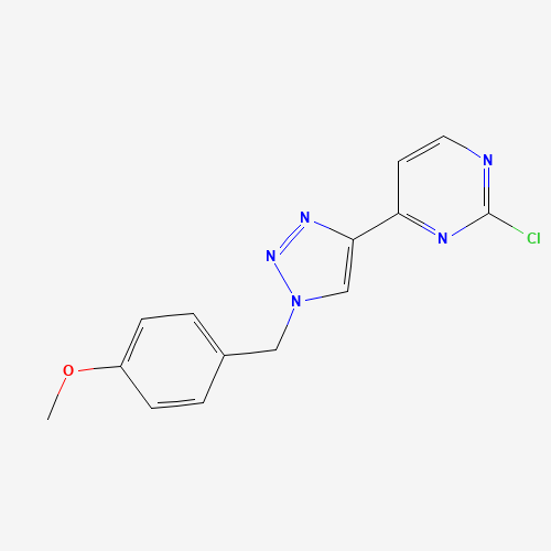 2-chloro-4-[1-[(4-methoxyphenyl)methyl]triazol-4-yl]pyrimidine (CAS: 1312535-66-2) - Related Chemical Product