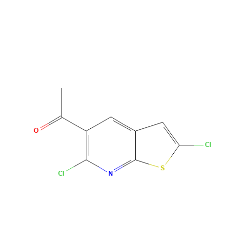 1-(2,6-dichlorothieno[2,3-b]pyridin-5-yl)ethanone (CAS: 1353894-36-6) - Related Chemical Product