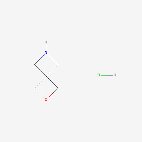 2-oxa-6-azaspiro[3.3]heptane;hydrochloride (CAS: 1420294-84-3) - Chemical Structure and Molecular Formula 
