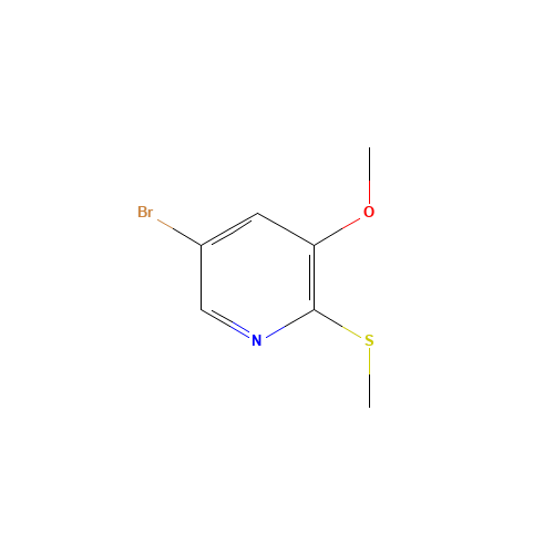 5-bromo-3-methoxy-2-methylsulfanylpyridine (CAS: 1446002-40-9) - Related Chemical Product