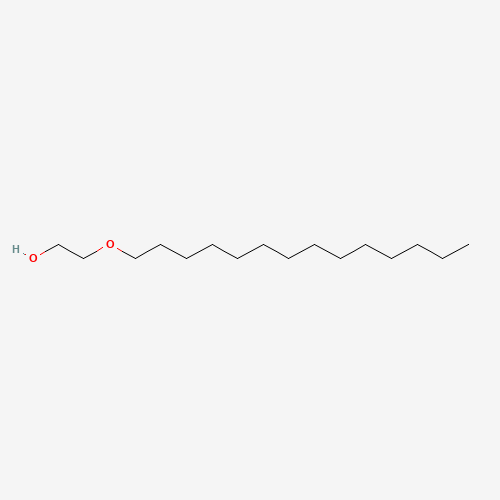 2-tetradecoxyethanol (CAS: 2136-70-1) - Chemical Structure and Molecular Formula 