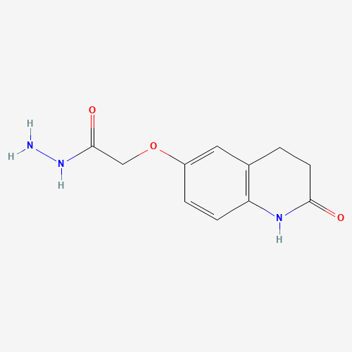 2-[(2-oxo-3,4-dihydro-1H-quinolin-6-yl)oxy]acetohydrazide (CAS: 1429214-12-9) - Related Chemical Product