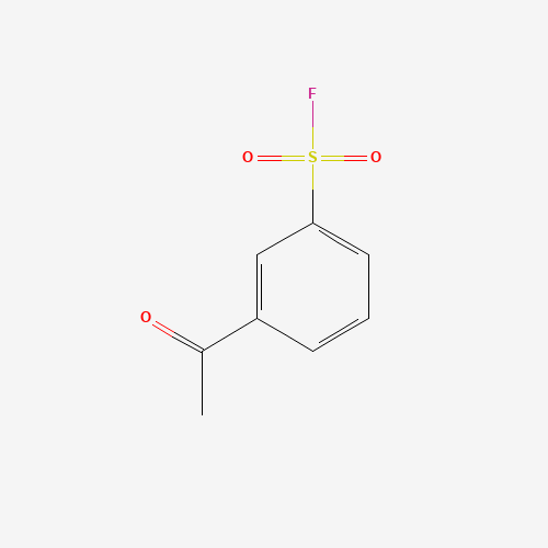 3-acetylbenzenesulfonyl fluoride (CAS: 709-60-4) - Chemical Structure and Molecular Formula 