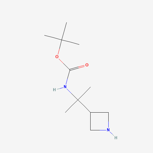 tert-butyl N-[2-(azetidin-3-yl)propan-2-yl]carbamate (CAS: 1333210-41-5) - Related Chemical Product