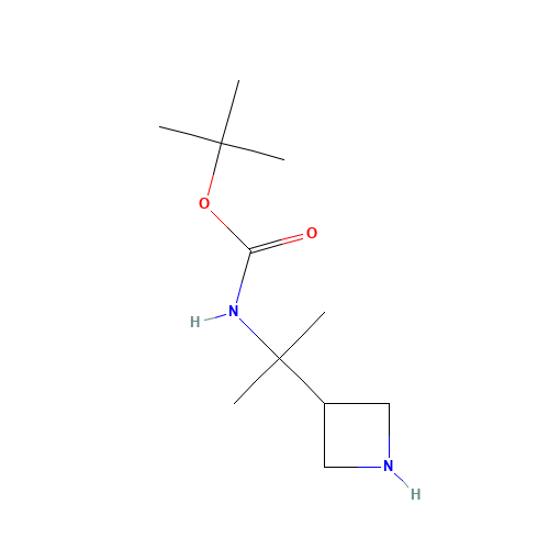 tert-butyl N-[2-(azetidin-3-yl)propan-2-yl]carbamate (CAS: 1333210-41-5) - Related Chemical Product
